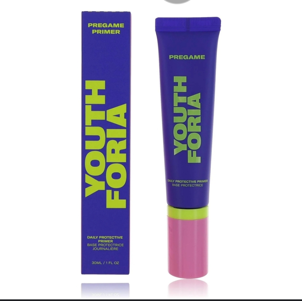 NIB Youthforia Pregame Primer, Daily Protective, Hydrating Face Primer